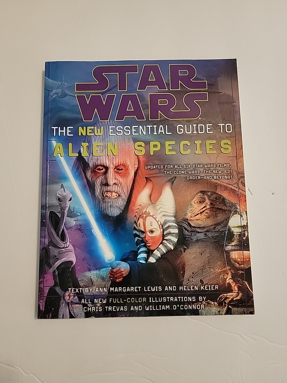 Star Wars Illustrated Alien Species Guide - Blue & Yellow Cover